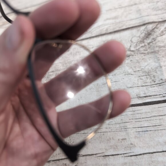 Jimmy Choo Black & Gold Eyeglasses – Women's Designer Frame Made in Italy - Picture 4 of 11